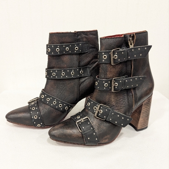 Freebird by Steven NWOT Leather Joust Boot Size 10 - Picture 3 of 13